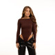 Боді Slavni Sway жіноче Шоколадний