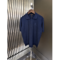 Поло LORO PIANA синій TShLPn021