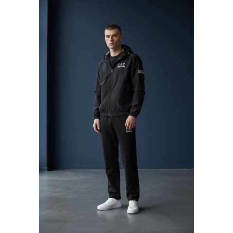 Куртка вітровка ARMANI EA7 чорний JakVIT002