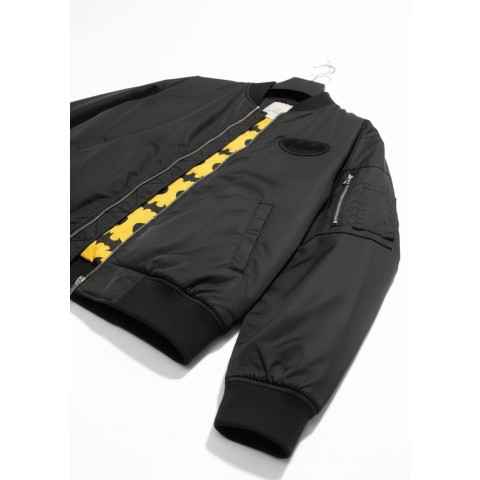 Бомбер вітровка MONCLER BATMAN чорний JakVIT005