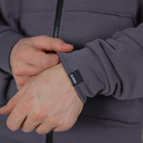 Кофта Slavni Biggie Темно-сірий