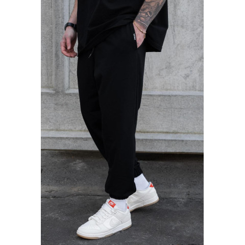 Чоловічі Легкі Трикотажні Демісезонні Спортивні Штани Джогери Without Runer Black