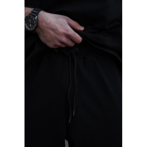 Чоловічі Легкі Трикотажні Демісезонні Спортивні Штани Джогери Without Runer Black