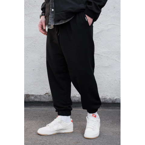 Чоловічі Легкі Трикотажні Демісезонні Спортивні Штани Джогери Without Runer Black