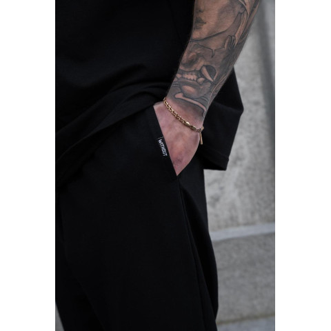 Чоловічі Легкі Трикотажні Демісезонні Спортивні Штани Джогери Without Runer Black