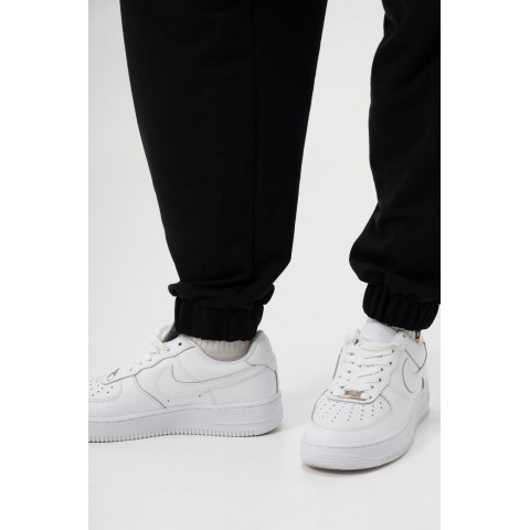 Жіночі Легкі Трикотажні Демісезонні Спортивні Штани Джогери Without Runer Black