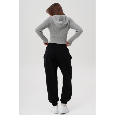 Жіночі Легкі Трикотажні Демісезонні Спортивні Штани Джогери Without Runer Black