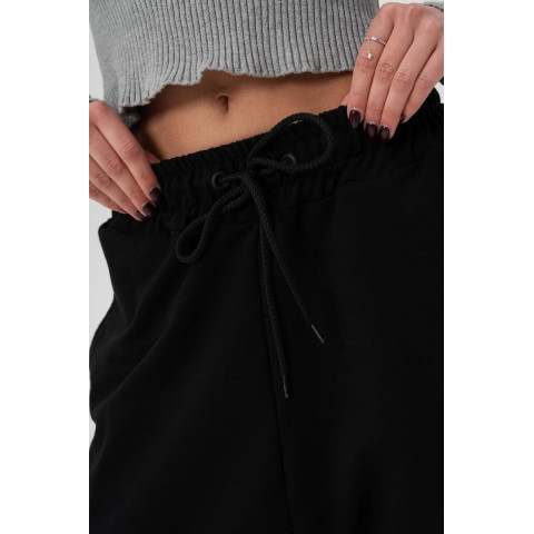 Жіночі Легкі Трикотажні Демісезонні Спортивні Штани Джогери Without Runer Black