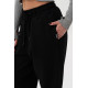 Жіночі Легкі Трикотажні Демісезонні Спортивні Штани Джогери Without Runer Black