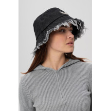 Жіноча Джинсова Панамка Without Prank Black