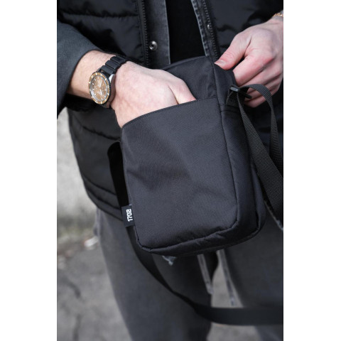 Чоловіча Сумка Месенджер Через Плече Барсетка Крос-Боді Without Basic 2026 Black