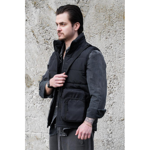 Чоловіча Сумка Месенджер Через Плече Барсетка Крос-Боді Without Basic 2026 Black