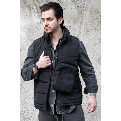 Чоловіча Сумка Месенджер Через Плече Барсетка Крос-Боді Without Basic 2026 Black