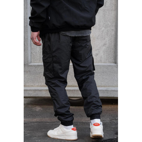 Чоловічі Штани Карго Із Плащівки Without Vader Reflective Black