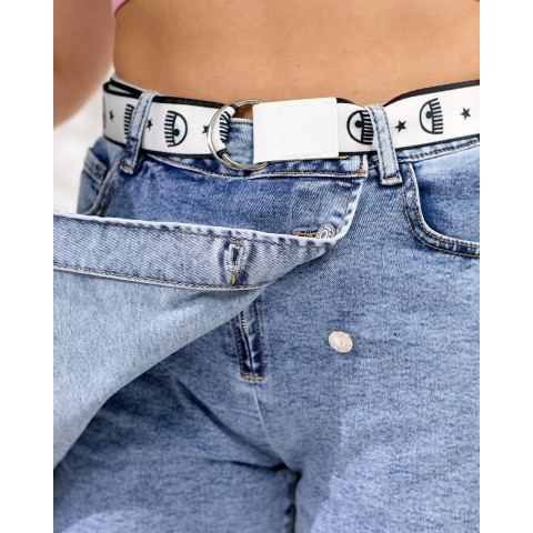 Шорти - спідниця, арт. 7070, блакитний