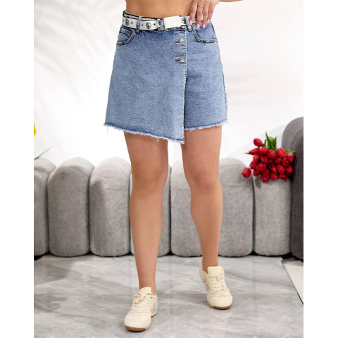 Шорти - спідниця, арт. 7070, блакитний