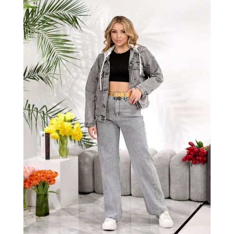Універсальні джинси, арт. 8532, сірий