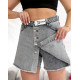 Шорти - спідниця, арт. 7073, сірий