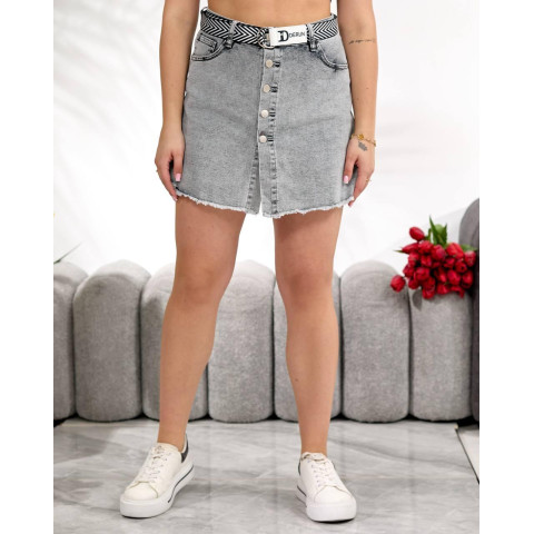 Шорти - спідниця, арт. 7073, сірий