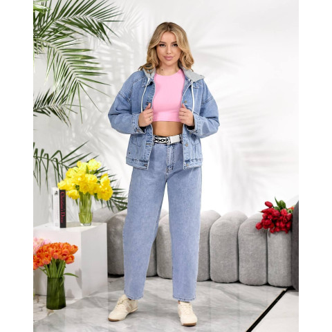 Універсальні джинси, арт. 8519, блакитний