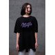 Жіноча Оверсайз Футболка Without З Принтом Milfa Black
