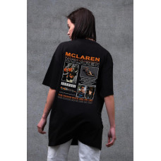 Жіноча Оверсайз Футболка Without З Принтом Papaya Boys McLaren Black