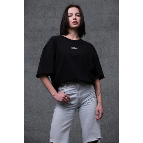 Жіноча Оверсайз Футболка Without З Принтом Porsche Black