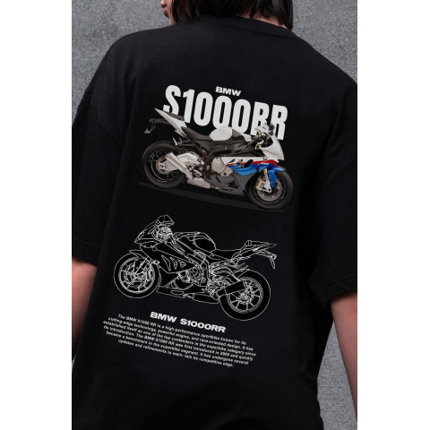 Жіноча Оверсайз Футболка Without З Принтом S1000RR Black