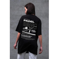 Женская Оверсайз Футболка Without С Принтом Smash The Game Black