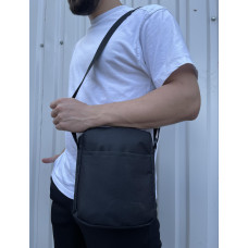 Барсетка чорна TNF (чорн. лого)