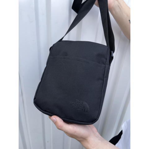 Барсетка чорна TNF (чорн. лого)