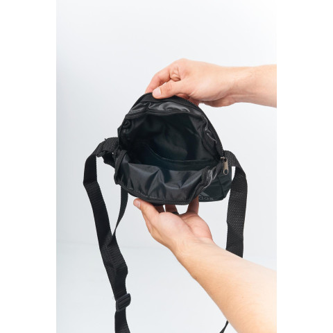 Барсетка чорна Adidas (чорн. лого)