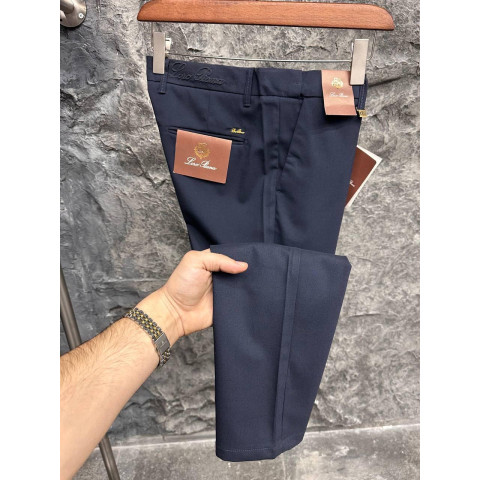 Штани Loro Piana SLIM СИНІЙ PntSUM002