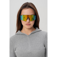 Жіночі Стильні Сонцезахисні Поляризаційні Окуляри Without Visor Black&Yellow