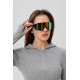 Жіночі Стильні Сонцезахисні Поляризаційні Окуляри Without Visor Black&Yellow