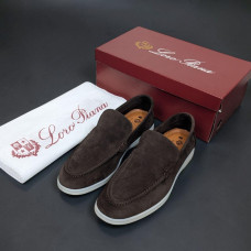 Лофери Loro Piana натуральна замша ШКОЛАД Lof006