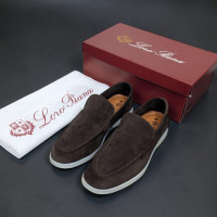 Лофери Loro Piana натуральна замша ШКОЛАД Lof006