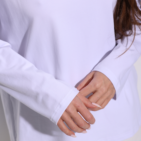 Лонгслів Slavni Sola жіночий Білий