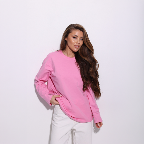 Лонгслів Slavni Sola жіночий Рожевий