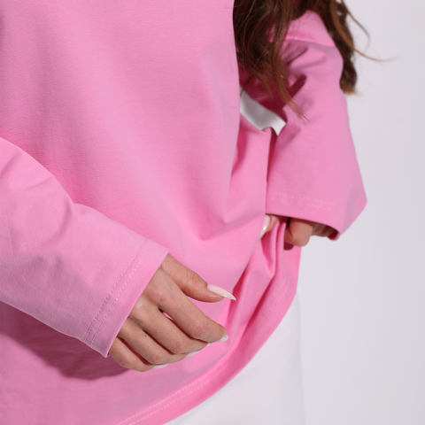 Лонгслів Slavni Sola жіночий Рожевий