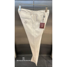 Літні штани бюки вільного стилю LORO PIANA крем LUX PntSUM004