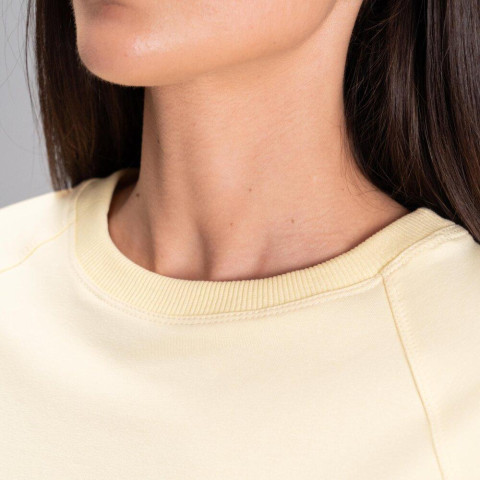 Світшот Slavni Obri жіночий Лимонний