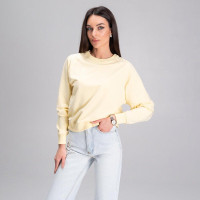 Світшот Slavni Obri жіночий Лимонний