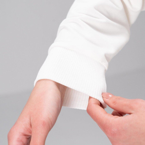 Світшот Slavni Obri жіночий Молочний