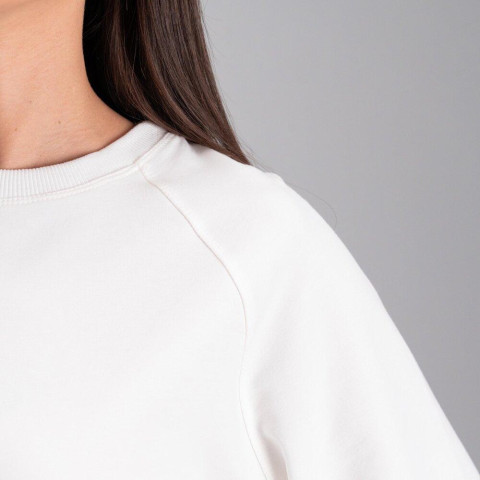 Світшот Slavni Obri жіночий Молочний