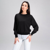 Світшот Slavni Obri жіночий Чорний