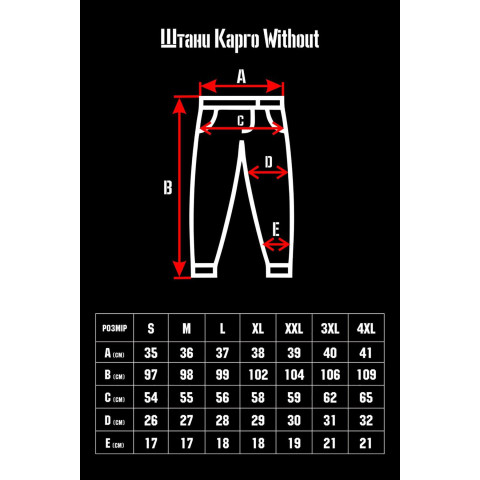 Чоловічі Штани Карго Without моделі 