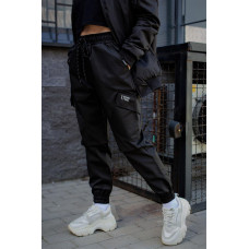 Жіночі Штани Карго Without Bayraktar Чорні