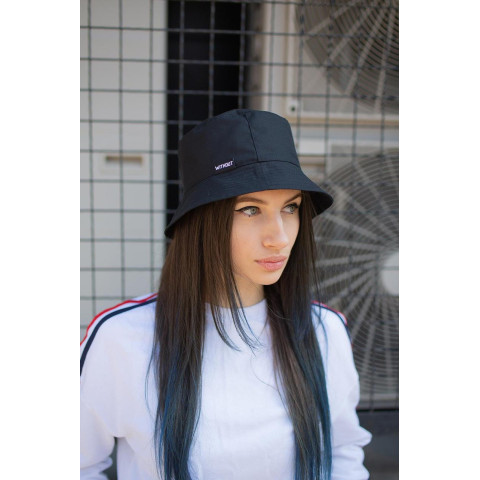 Панамка Without з логотипом Чорна Жіноча