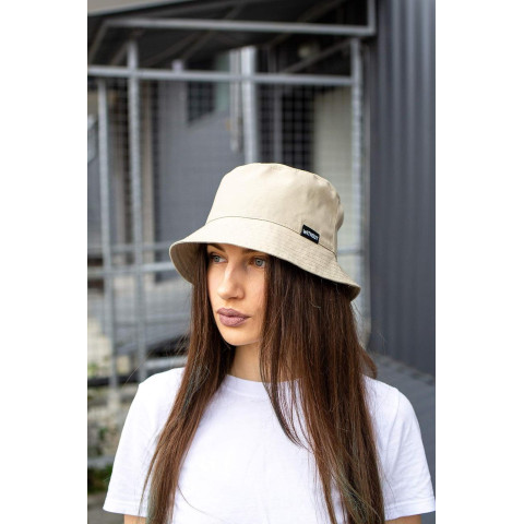 Панамка Without з логотипом Бежева Жіноча